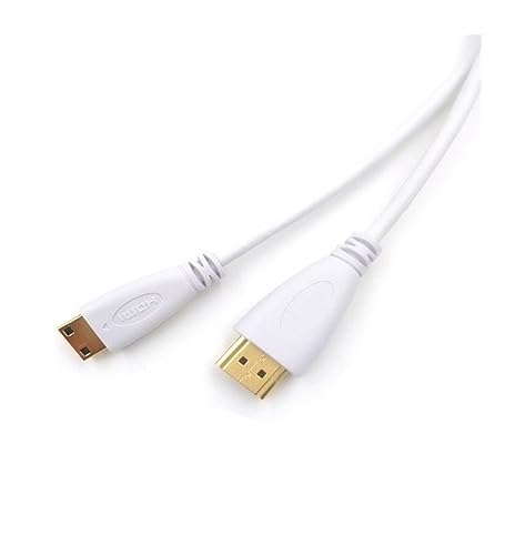 WEN ST HDMI 互換ケーブル 0.5 メートル 1 メートル 2 メートル 3 メートル 5 メートルオス - オス 1.4V 1080P タブレットビデオカメラ MP4 HDMI ケーブル(White,3m)
