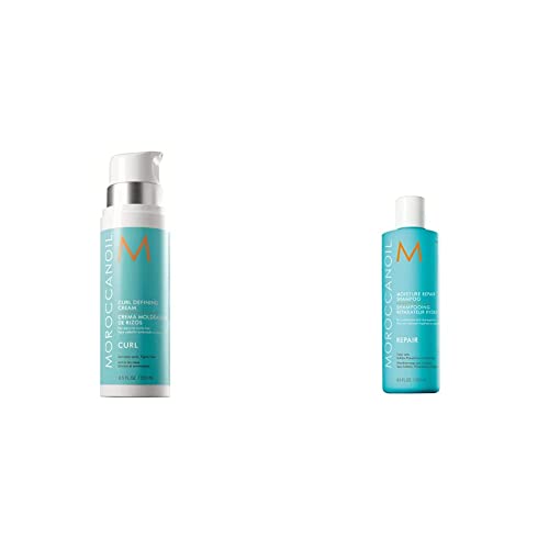 Shampooing Reparateur Hydratant Moroccanoil et Crème Boucles Anti-Frizz