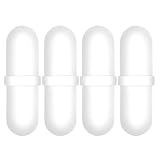 SAFIGLE Magnetischer RüHrer 4 StüCk MagnetrüHrstäBchen Ersatz FüR SelbstrüHrende Tasse Und Labor Kompakte Magnetische RüHrstäBe Zum Mischen Von GeträNken Und FlüSsigkeiten