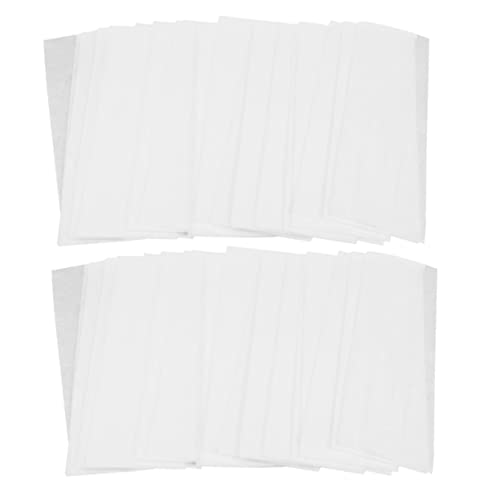 Beatifufu Wax Kit for Hair Removal 80pcs Nonwoven Wax Strips Thickened Body Hair Removal Paper Gentle on Skin for Legs Arms Body