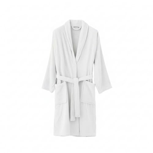 PADUANA | Albornoz Unisex 100% Algodón Egipcio 500 gr/m2 - Extra Suave, Máxima Absorción, Con Lazo Ajustable Y Bolsillos