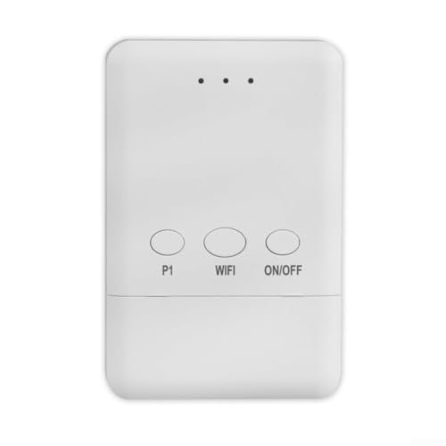 Floweringbeter Controlador de puerta de garaje inteligente con control remoto inalámbrico con integración y conectividad WiFi de 2 4 GHz, lo que permite el funcionamiento automático de la puerta