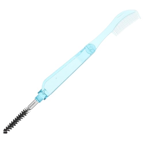 VALICLUD Separador De Peine De Ojos 2in1 Pestañas Cejas Cowerbrow Cepillo Aplicador De Pincel De Pincel Herramienta Cosmética Para Mujeres Maquillaje De Maquillaje De Niñas Azul