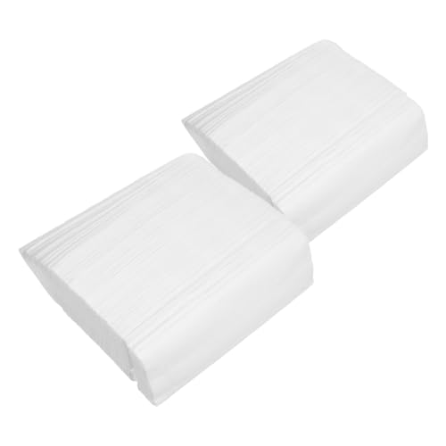 LOPUNER Toallas Desechables para Manos Servilletas Dobladas 200 Hojas Gruesas Resistentes Altamente Absorbentes Uso Médico Cocina Restaurante Paquete 2 Unidades