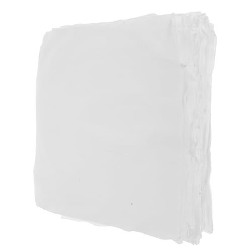 Genérico 100 Piezas industriales de Limpieza del teléfono Trapos para Quitar el Polvo Tela de eliminación de Polvo de Polvo Cleaning Rags Poliéster Blanco