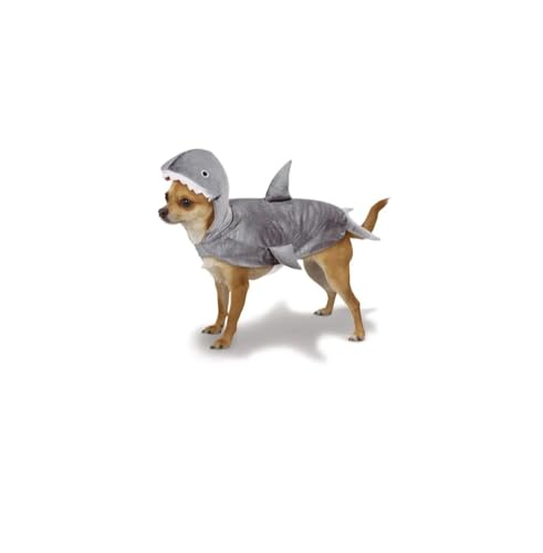 Disfraz para perro tiburón gris tamaño XLarge miniatura 6
