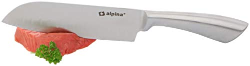 Santoku Knife - 31.5 cm Wide - Stainless Steel - for Meat, Fish and Vegetables - Image 7