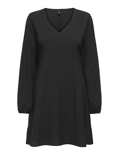 Robe ONLY Onlnova Life Elite Lucca noire robe longue manche S