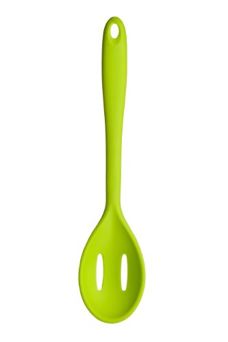 ZING Premier Housewares Silicone Slotted Spoon - Lime Green