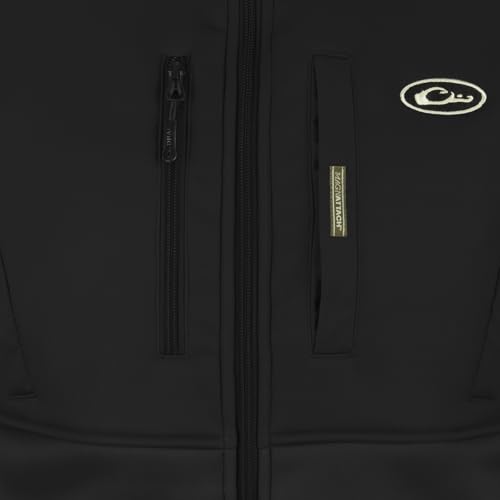 Drake Waterfowl Men's Hole Shot Solid Warm Durable Water-Repellent Adjustable Outdoor Hunting Vest with Handwarmer Pockets4