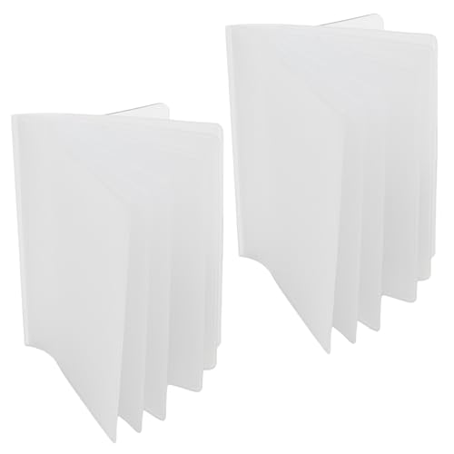 Wallets Set of 2 Clear Premium Quality Wallet Insert from (Trifold 6 Page)