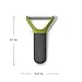 Joseph Joseph Multi-Peel Y-shaped Peeler Easy Grip Handles Stainless Steel Blade for Kitchen Vegetable Fruit, Light Green