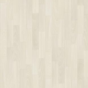 CV Bodenbelag Holz Buche Weiß Grau, 600x200 cm, pflegeleichter PVC Vinylboden in Holzoptik, Meterware für Küche und Wohnzimmer