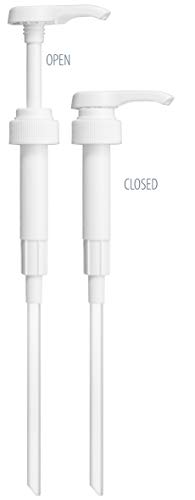 Syrup Pump for 25.4oz 750ml syrup bottles, fits Torani, Davinci & Jordan, Commercial Heavy Duty, Pack of 1