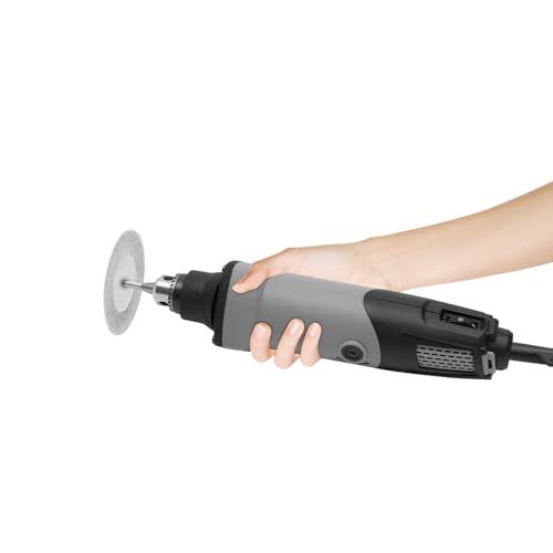DSYOGX - Smerigliatrice elettrica dritta, 400 W 220 V, 6 modalità di velocità, smerigliatrice piccola e leggera per incisione, taglio, levigatura, taglio, lucidatura e foratura