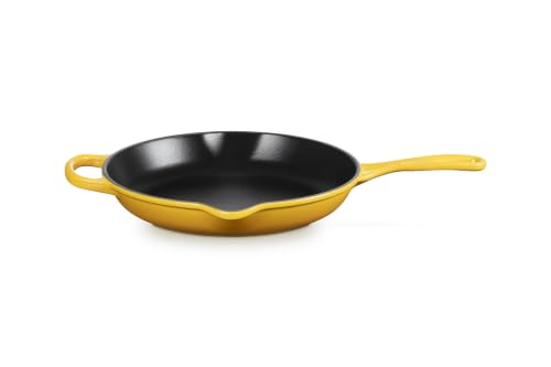 Image of Le Creuset Enameled Cast Iron Signature Round Skillet, 10.25 inch, Nectar