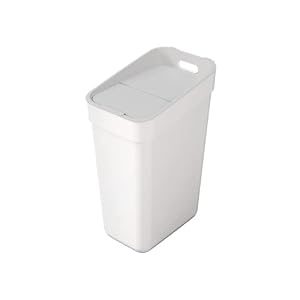 Ready to Collect 30L Mülleimer perfekt zur Trennung von Abfall, Mülltrennsystem stapelbar, weiß