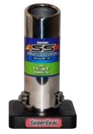 Punta de escape de acero inoxidable Superior 289100 de 1-1/4 a 1-1/2 pulgadas para coche