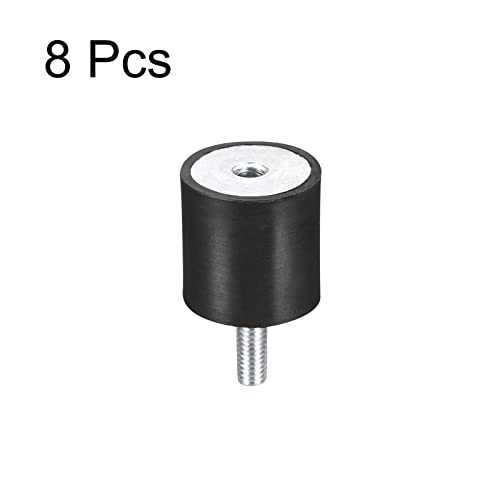 Sourcing map silent bloc M6 support caoutchouc pour stopper les secousses de pompe à eau - 3
