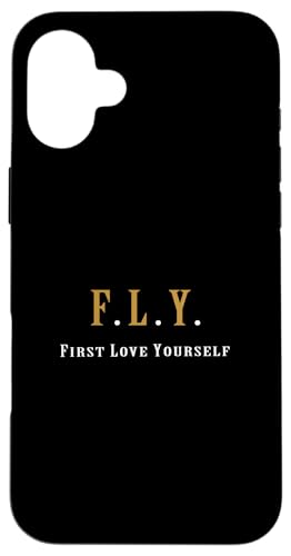�u���E�� �J���[ First Love Yourself �u���E�� �O���t�B�b�N �X�}�z�P�[�X iPhone 16 Plus �p