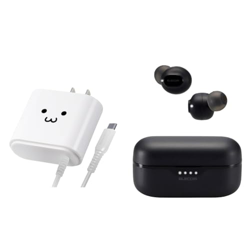 ワイヤレスイヤホンセット（充電ケース・USBアダプタ付き） 41xAAwtLceL.jpg_BO30,255,255,