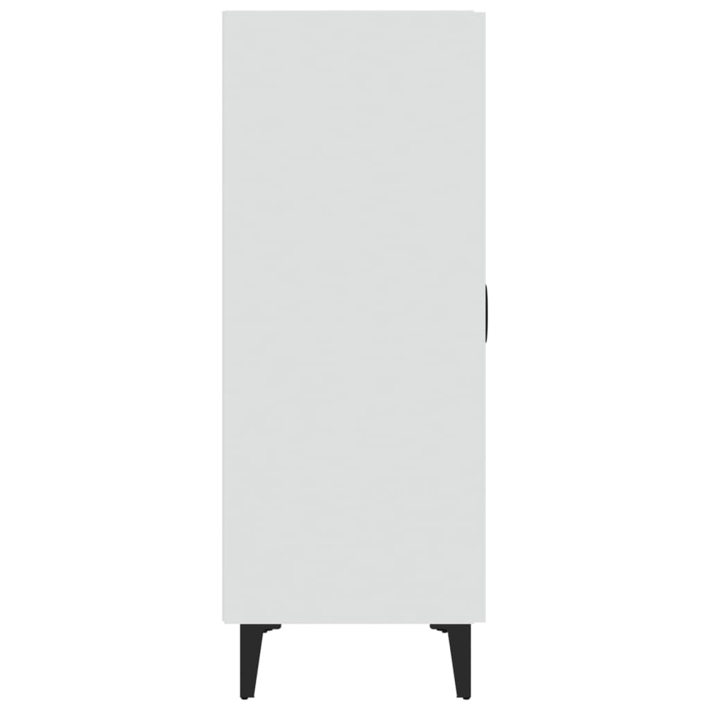 vidaXL Credenza Bianca 70x34x90 cm in Legno Multistrato
