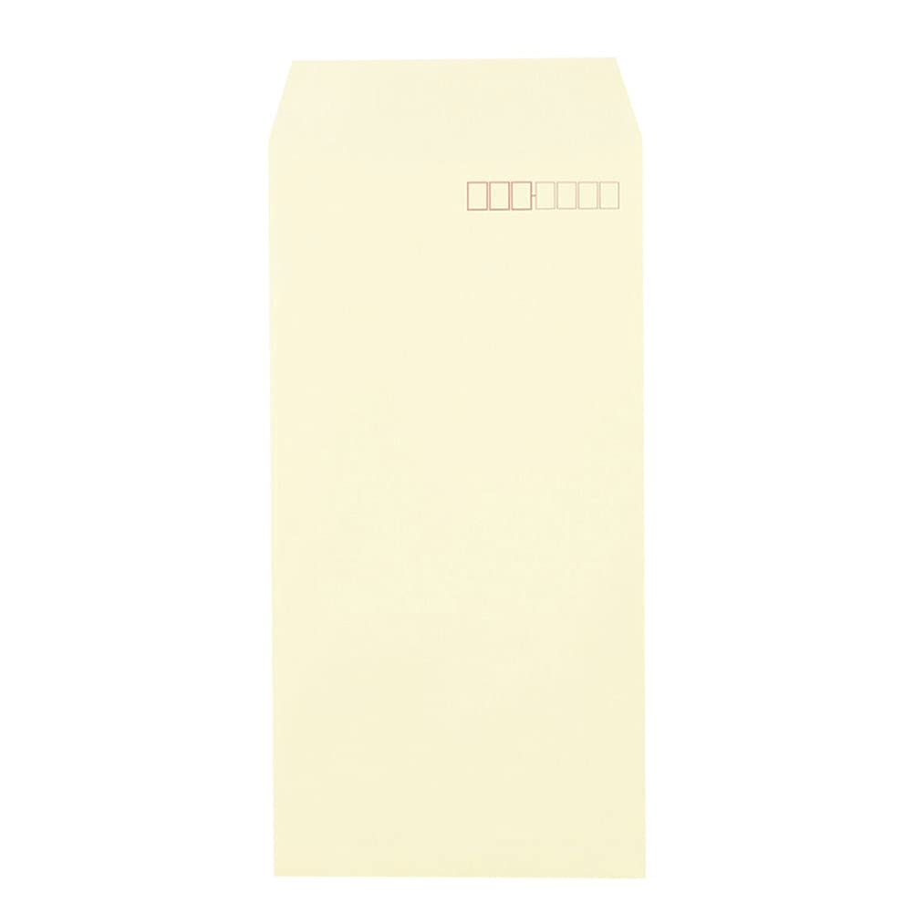 Amazon | キングコーポレーション 封筒 ソフトカラー 長3 クリーム