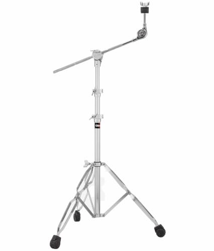 Boom Cymbal Stand, Medium Weight Double Braced Chrome Drum Hardware (5709)