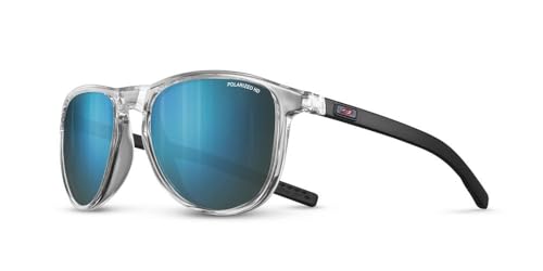 Julbo Lunettes de soleil CANYON randonnée, voile, lifestyle Mixte Cristal/Noir Polarisant Catégorie 3
