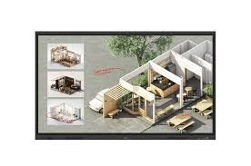 LG CreateBoard 16:9 4K Ultra HD Touchscreen Commercial VA LCD Display - 75"