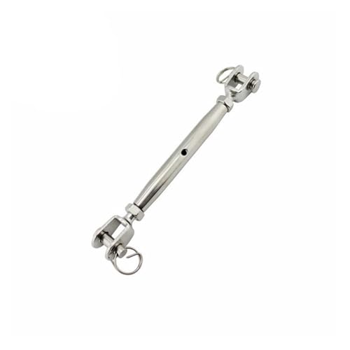 1PC M5 M6 M8 M10 M12 M14 M16 M20 acier inoxydable 304 acier inoxydable marin voilier gréement vis corps fermé mâchoire/mâchoire tendeur(M5)