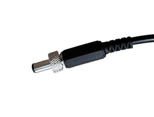 Threaded Lock Connector AC Adapter Compatible with Blackmagic Design ATEM Mini Pro ISO - Thumbnail 3
