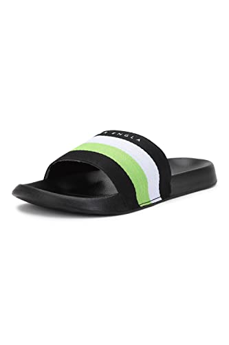 Image of Peter England Men's Black Flip Flops Slipper