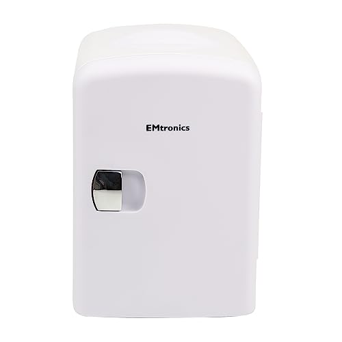 EMtronics EMMF4LWH Compact Mini Cooler Fridge 4 Litre, view 3