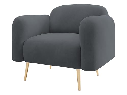Mirjan24 Polstersessel Nami I, Sessel, Loungesessel, Ohrensessel für Wohnzimmer, Einzelsofa, Polstersessel, Relaxsessel (Uttario Velvet 2970)
