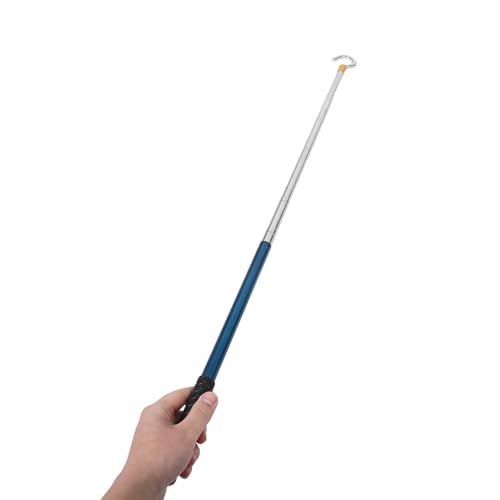 Kit de sistema abatible con gancho telescópico ajustable para escaleras de ático 5