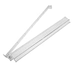 ibasenice Transparentes Mahjong Pusher Lineal aus Langlebigem Kunststoff Mahjong Pusher und Rack mit...