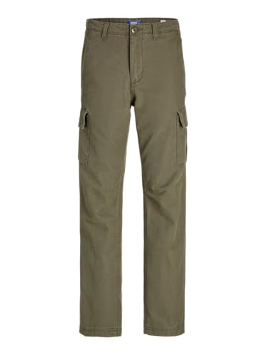 JACK & JONES Jpstkane Jjbarkley Cargo Pant Noos Jnr Garçon Pantalon cargo, Olive Night, 170