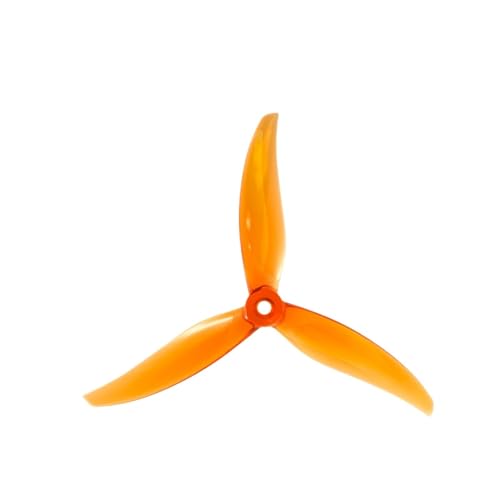 FPV ドローン PABLO FLOR x PDEVX 5インチ フリースタイル 4個 G-emfan Proxy 5127.5 プロペラ 3ブレード カラフル プロペラ(Orange 2 bags)