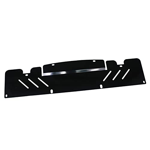Laformo Engine Splash Shield Cover Guard - Black Gloss Aluminum Engine Splash Shield Under Tray Skid Plate For 2015 2016 2017 2018 2019 2020 2021 Subaru Wrx Sti 2.5L #TOP3