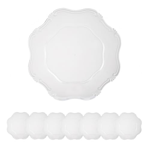 Plato durable de plástico para organizar cables y cargadores miniatura 2