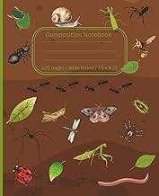 Introduction to Ebook Summary Composition Notebook: Spiders, Snails, Insects and Bugs | Writing Journal | Wide Ruled, 120 pages, 7.5 x 9.25 2026 Edition High Quality Trending Title