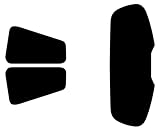 renault clio supermini TINTCOM Film Solaire Auto Prédécoupé pour Renault Clio 3 Portes 2006-2011 - (05% Noir Fumé Super) - Vitres Latérales Arrière & Lunette Arrière, notice incluse, aucun découpage nécessaire