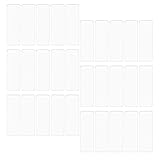 Porte-fiches autocollants : grâce aux étiquettes transparentes, le contenu de chaque pochette est visible sans l’ouvrir, pour une consultation rapide et facile. pochettes de présentation autocollantes