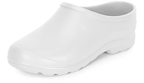 Ladeheid Clogs Uomo e Donna in Eva LADW001 (Bianco, 37 EU)