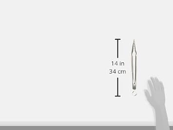 Cuisipro 12-Inch Stainless Steel Locking Tongs