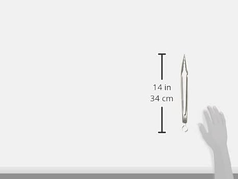 Cuisipro 12-Inch Stainless Steel Locking Tongs