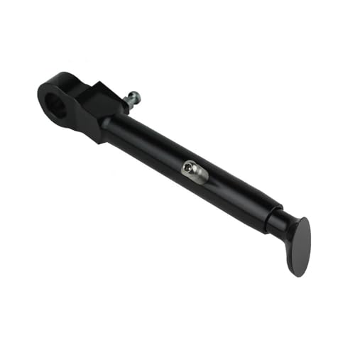 Béquille latérale YZF R1 R6S réglable en aluminium noir pour moto rabaissée 1998-2010