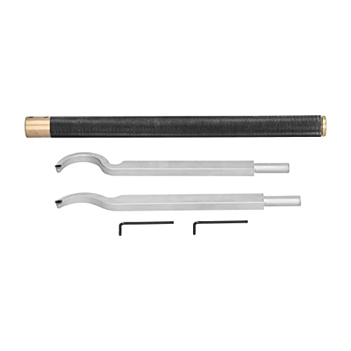 Fafeicy - Fafeicy Kleine Gebogene Aushöhlungsmesser, Großes Gebogenes Aushöhlungsmesser, Aluminiumlegierung Holzdrehmaschinen -Werkzeug