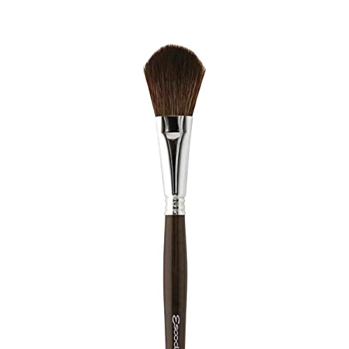 Image of Escoda Ultimo Series 1528 Artist Watercolor and Acrylic Paint Brush, Synthetic Squirrel, Oval Mop, Size 3 /4 inch